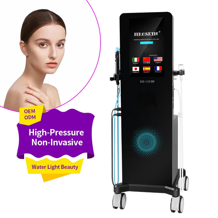 2025 Christmas Promotion Water Light Hydra Machine - Vortex-Fusion Peel Salon Radiant Skin Pore Refining Facial Care Machine