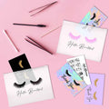 Custom Logo Large PVC Makeup Organizer Cute Small Zipper Closure Travel Eyelash Bags with Letter Pattern Fashion Style
