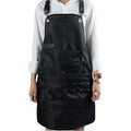 Waterproof PU Fabric Design Pocket Apron Barber Shop Restaurant Baking Beauty Salon Kitchen Accessories Cleaning Other Trades