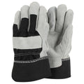 KSEIBI High Quality Leather Welding Gloves White & Black for Building & Welding