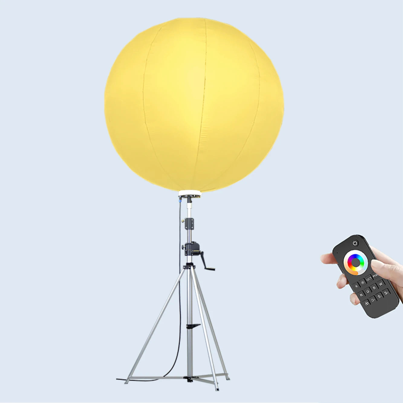 Moonlightia Factory Direct Airstar RGB Adjustable Balloon Lighting RGBCCT LED DMX Control Light Tower for Party Great Value