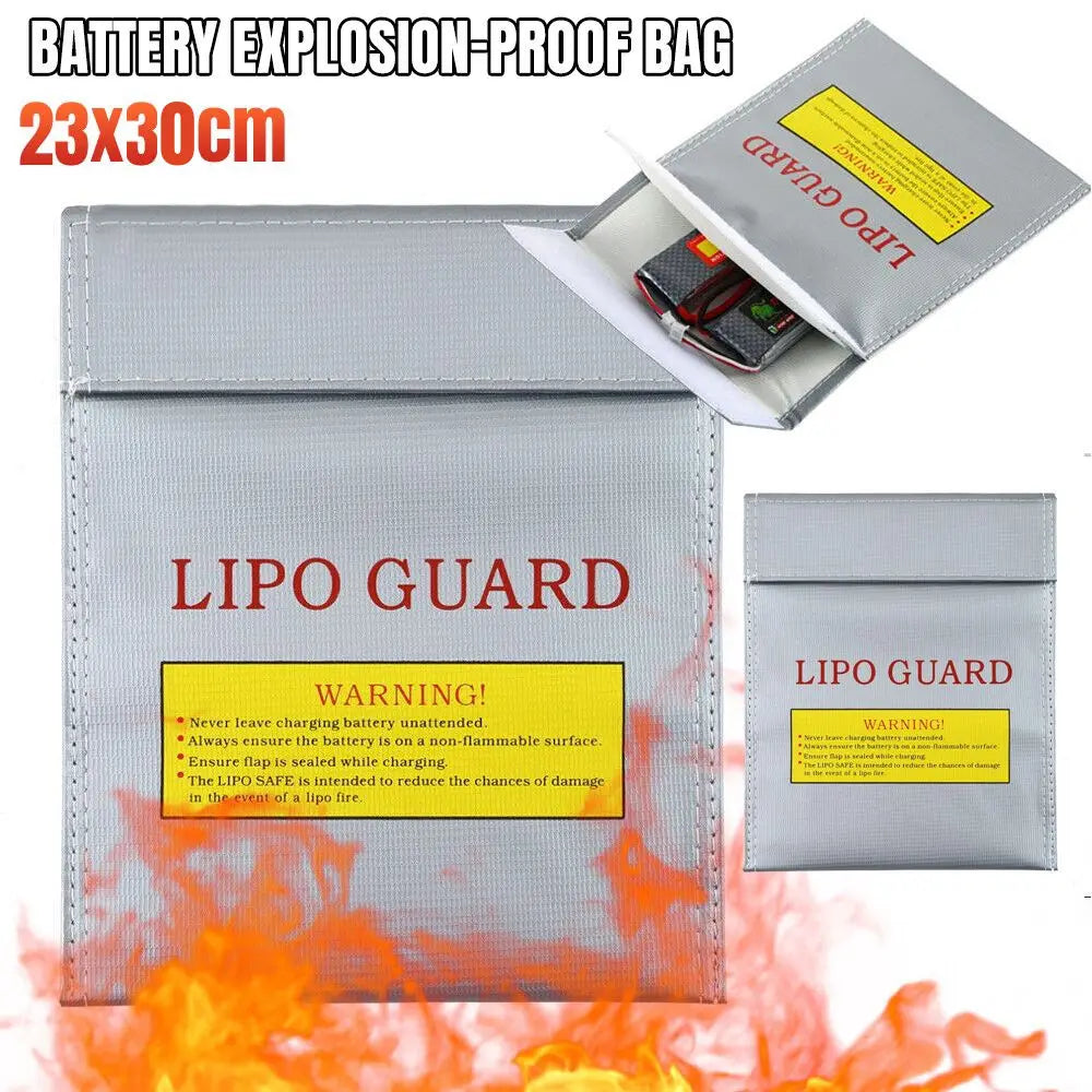 YHX OEM Lipo Fireproof Explosionproof Lipo Battery Safe Bag
