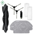 Replacement Kit Fit for Kar Chers RCV 3 Main Roller Brush Spin Brush Hepa Filter Mop Cloth Robotic Vacuum Cleaner Accessories