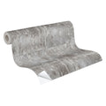 Made in Germany Modern Metallic Grey Silver Non Woven Self Adhesive Peel & Stick Wallpaper for Bedroom & Bathroom 840 X 053 m