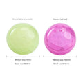 TPR Bite-Resistant Diamond Glow-in-the-Dark Ball - Interactive Dog Toy for Teething & Chewing