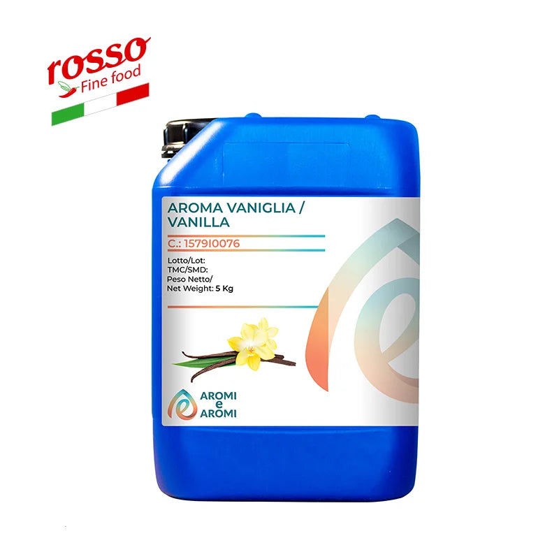 Wholesale Synthetic Vanilla Vanillina Flavoring Agents Concentrates HCCP Certified Italy Aromi Aromi Ice Cream Beverages Bakery