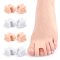 Melenlt Gel Toe Separator with Holes-Big Toe Spacers and Single
