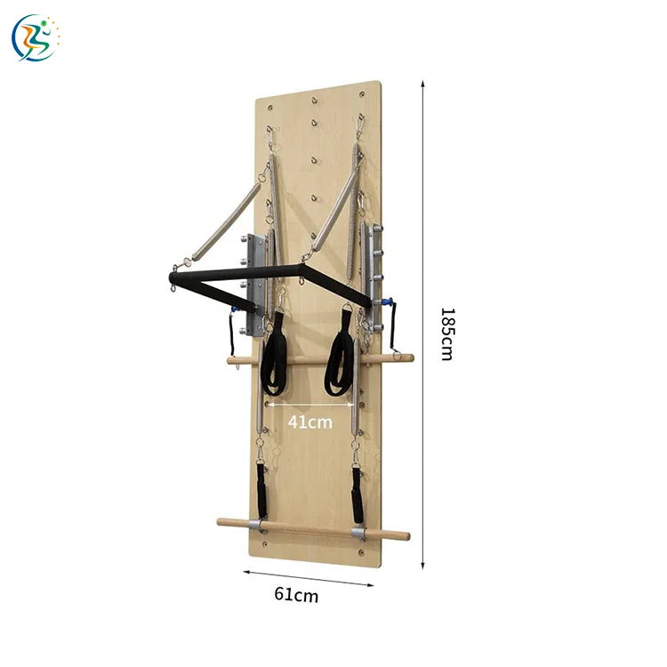Pilates Wall Tower Push Through bar Maple Tower Alternatives Studio Springboard Pilates Springboard
