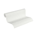 Made in Germany - Wallpaper rolls Solid Plain Colour White - Non Woven Vinyl - Wallpaper Plain Solid Colour - 1005 x 053 m