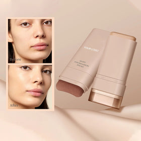 Custom Vegan Waterproof Makeup Foundation Stick with Brush Full Coverage Cream Contour Concealer Oil Control Foundation Stick