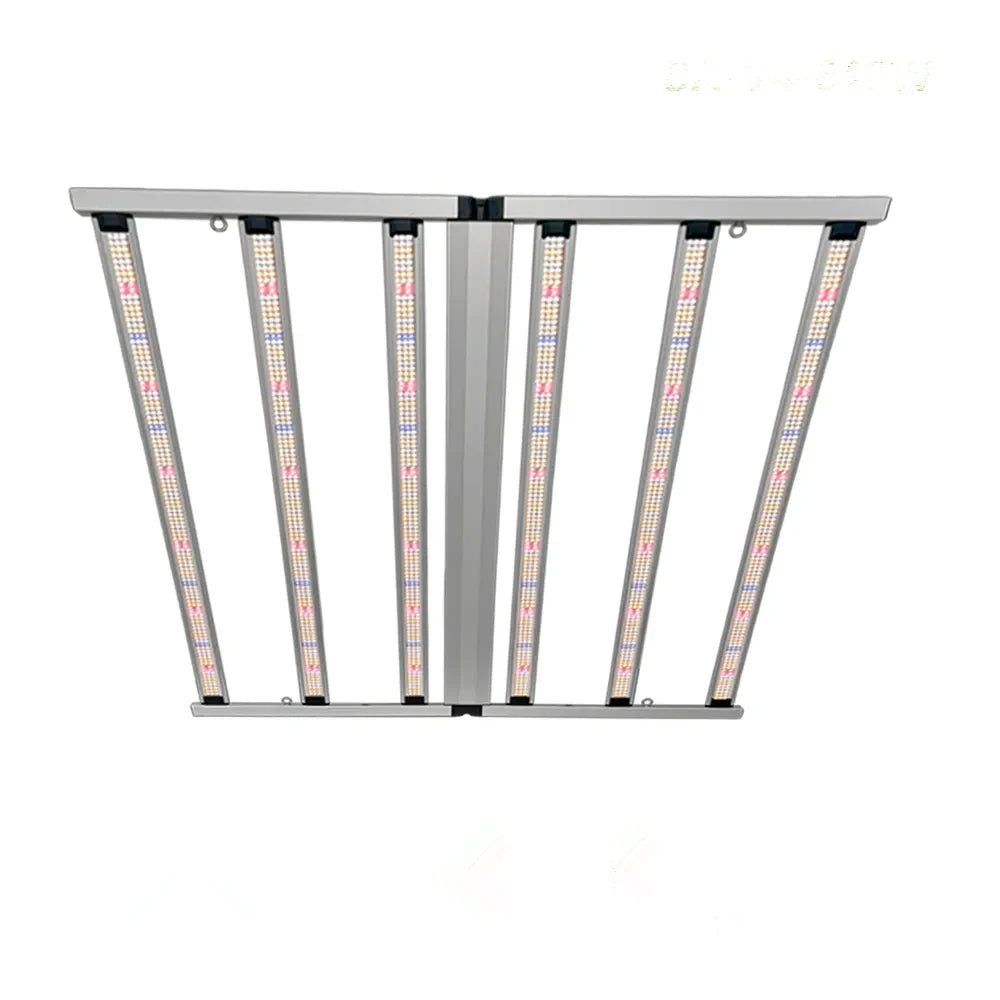 BAVAGREEN 640W PRO LED Grow Lights Samsung Diodes 6 Light Bar 4x4 ft Full Spectrum Dimmable  Growing Lamp for Plant Tent Kit