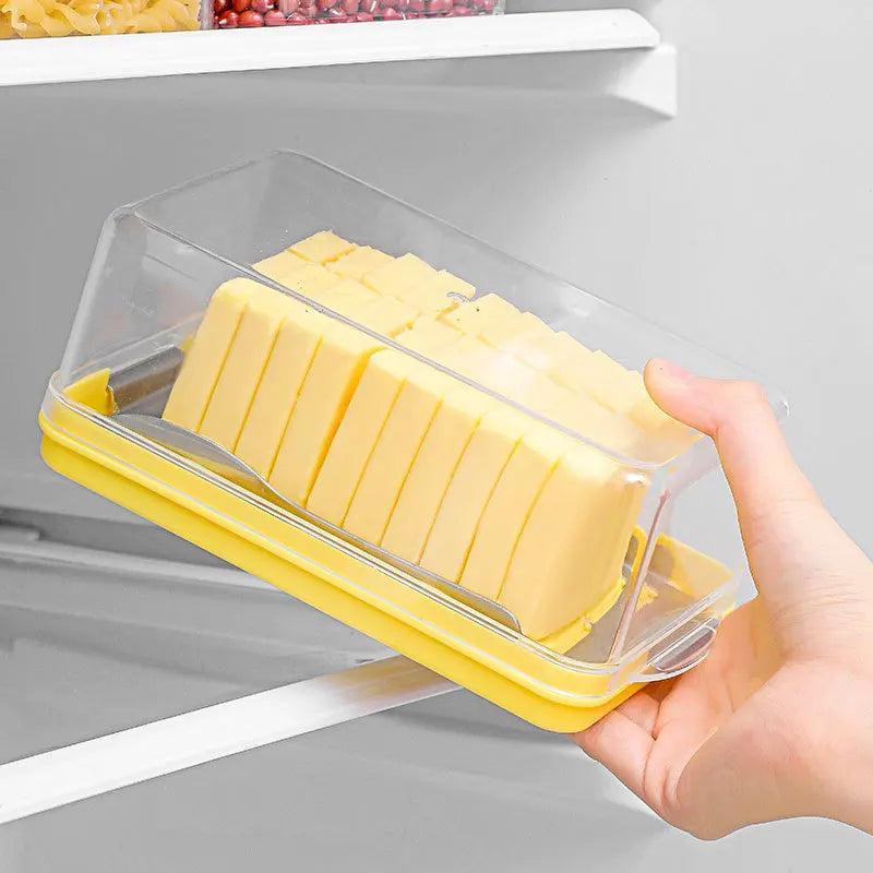 Tableware Plastic Fancy Wholesale Yellow Luxury Stainless Steel Pretty French Lid Butter Dish
