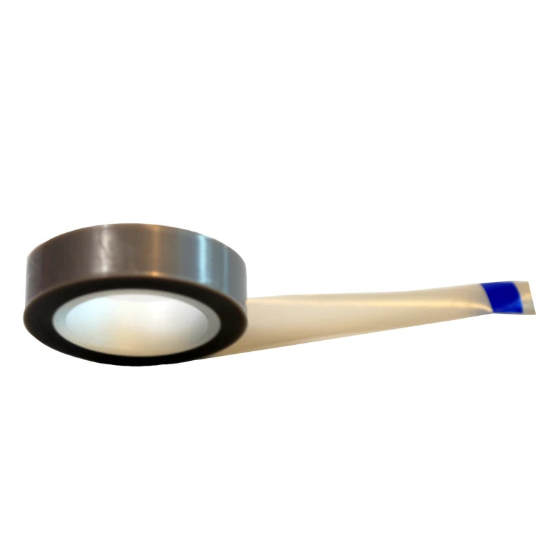 High Temperature Heat Resistant Soft Surface No-residual PTFE Film With Silicone Glue Skived PTFE Self Adhesive Tape