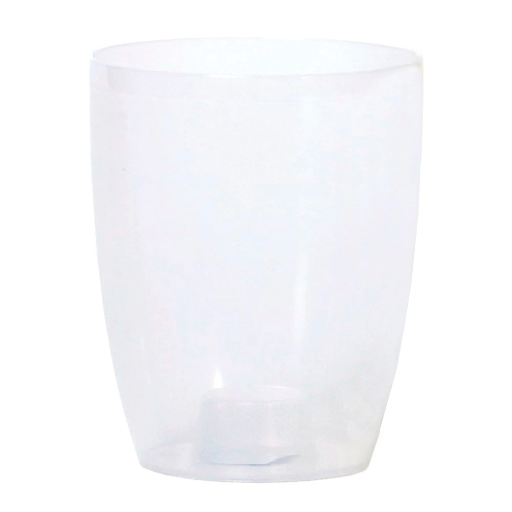 Coubi orchid pot 2.4l. dimensions (mm) 160x160x183 matte transparent color