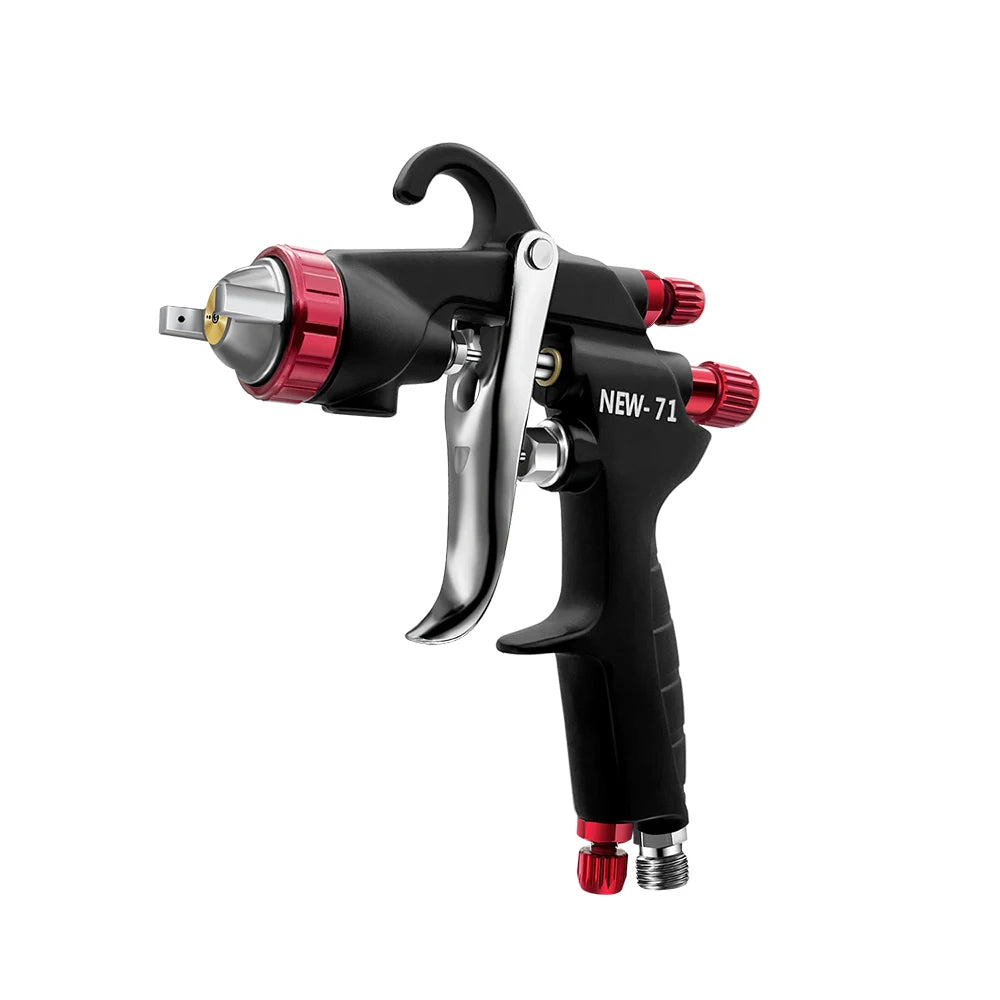 High Pressure Pneumatic Paint Spray Gun Gravity Suction Feed Air Spray Paint Gun