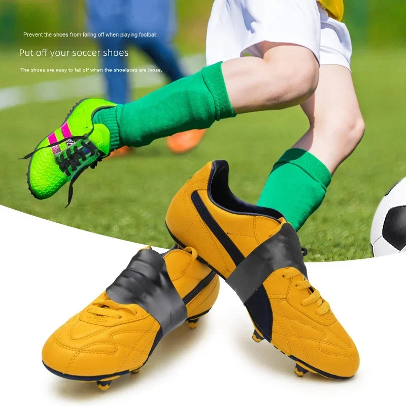 Thickened Anti-Slip Silicone Soccer Shoe Covers High-Grip Cleat Protector Anti-Off Lace Guard for Sports & Outdoor Use