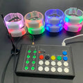 Programmable Remote Controlled LED Bracelet Concert DMX LED Silicone Wristband Glow in Dark Bracelet Event Decor