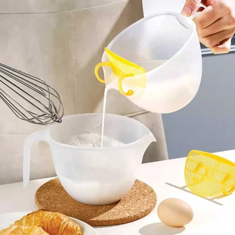 Coffee Espresso Party Custom Baking Wholesale Handle Cake Oil Kitchen Food Grade Logo Plastic Measuring Cup