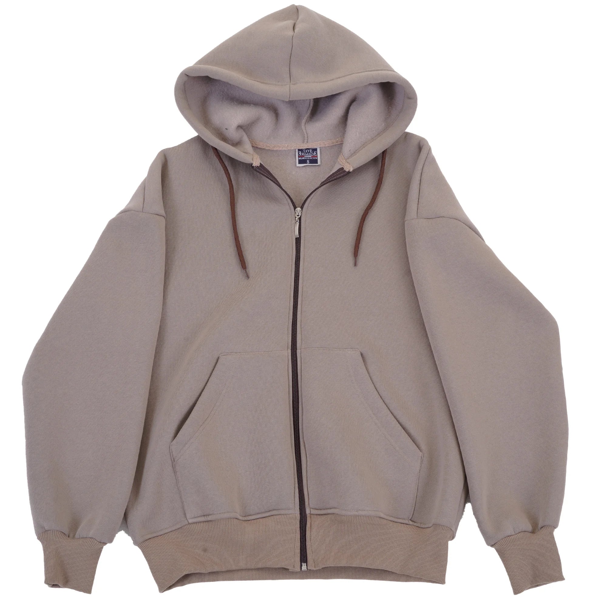 High Quality Pullover Heavyweight Cotton Hoodies Men Oversize Wholesale Custom Logo Knitted Dot Bulk Heavy Plain Blank Turkey