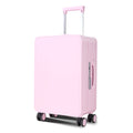 20-Inch Carry-On Hard Shell PP Luggage Colorful Zipless Suitcase with TSA Lock Spinner Wheels for Holiday Travel Ready to Ship
