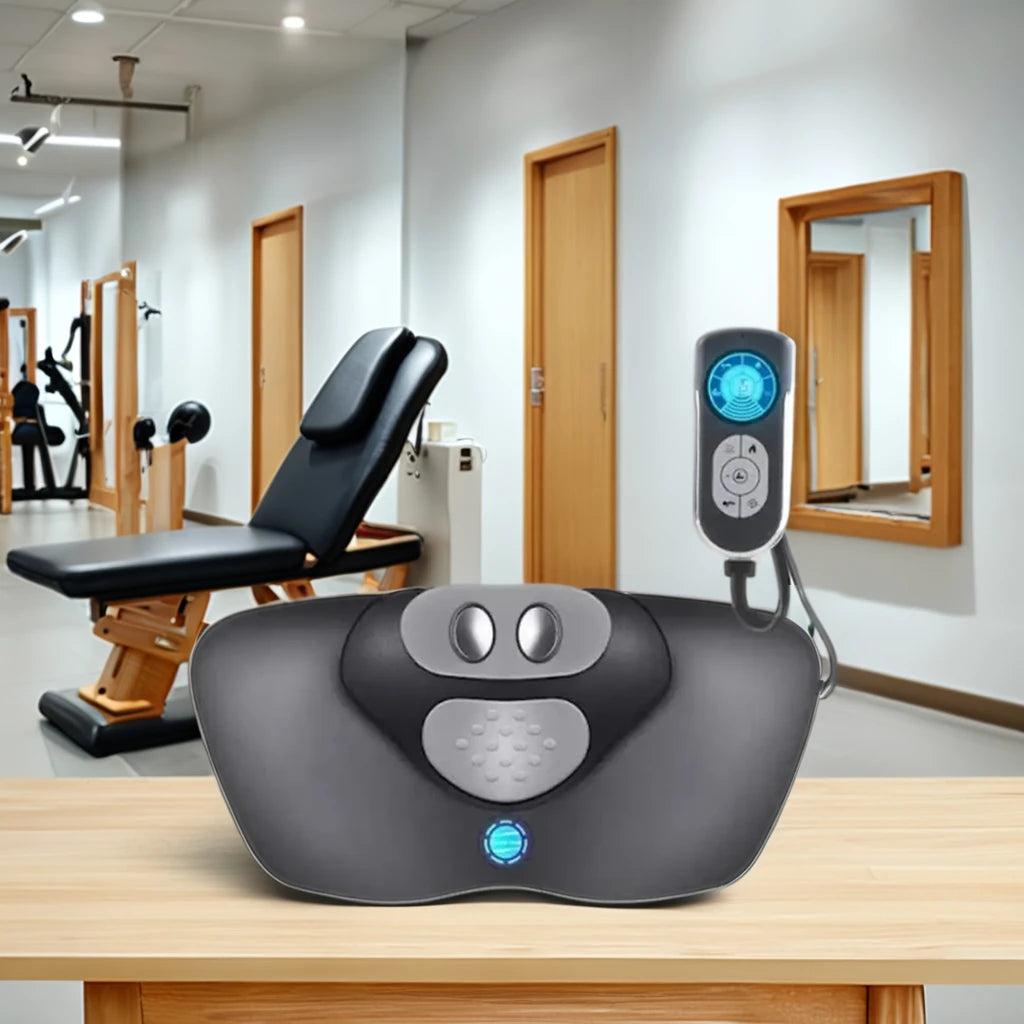 ALPHAY Electronic Cervical Massager Products Neck Traction Therapy Massager Neck Massager Heat