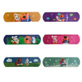 BLUENJOY Adhesive Bandages 1" X 3" Flexible Fabric Band Aid Finger Bandage Wound Custom First Aid Bandages for Kids UK USA