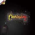 Trending Products 2024 New Arrivals Heat Transfer Logo Cheer Sticker Transfer Printing