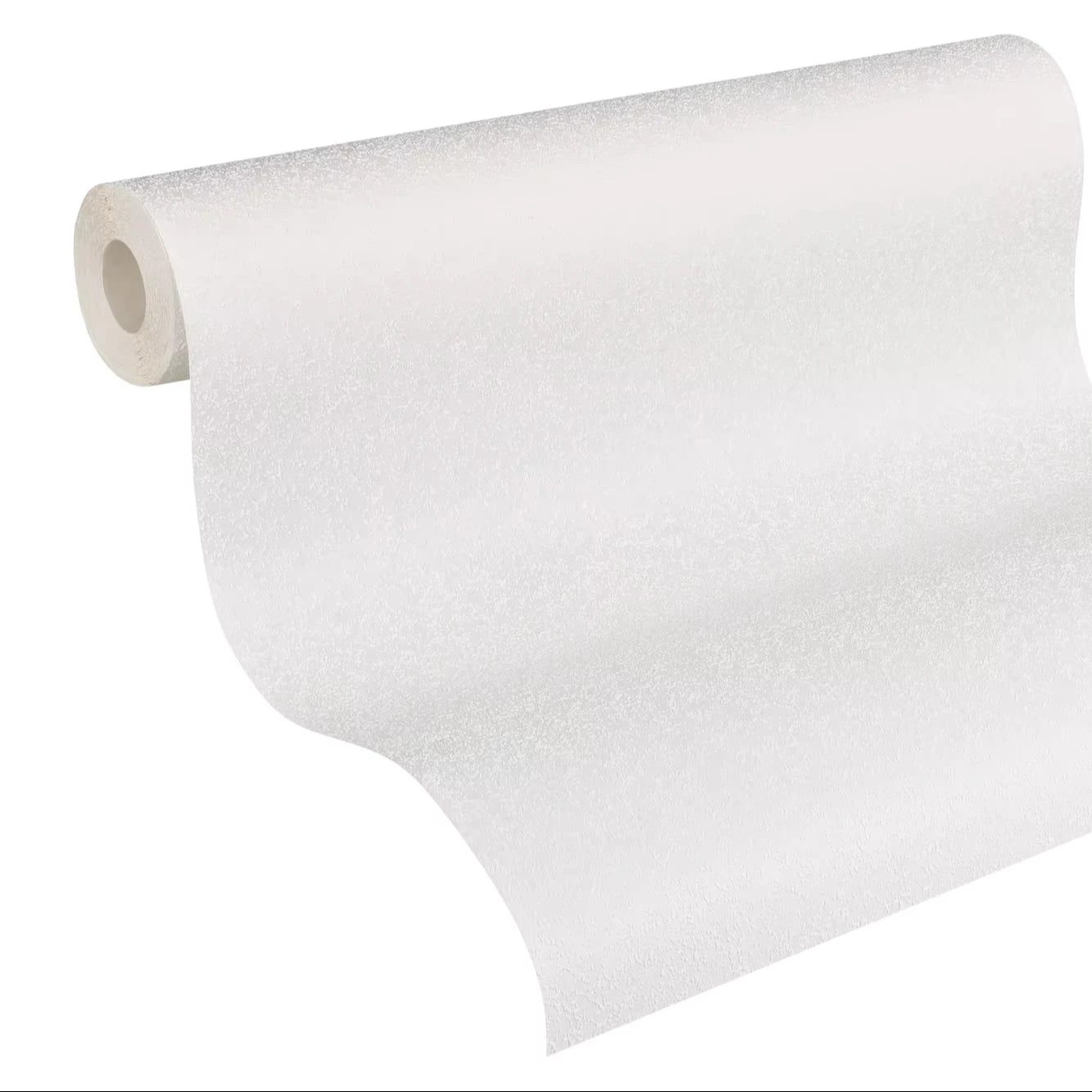 Modern Germany Coatable Non Woven Vinyl Wallpaper Rolls Paintable White Mold-Proof 1005x053m for Bathroom Use