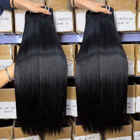 New Arrival Peruque Human Hair 8-40 Inch Natural Black Color Bone Straight Human Hair Weaves Vietnam Hair Bundles