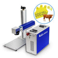 Portable Metal 30W Laser Marking Machine Manufacturers Desktop Mini Fiber Laser Marking Machine Price