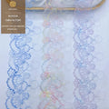 Elegant Mesh Lace Features Clothing Accessories Home Fabrics Fashionable Lace Colored Water-soluble Polyester-polyester Lace