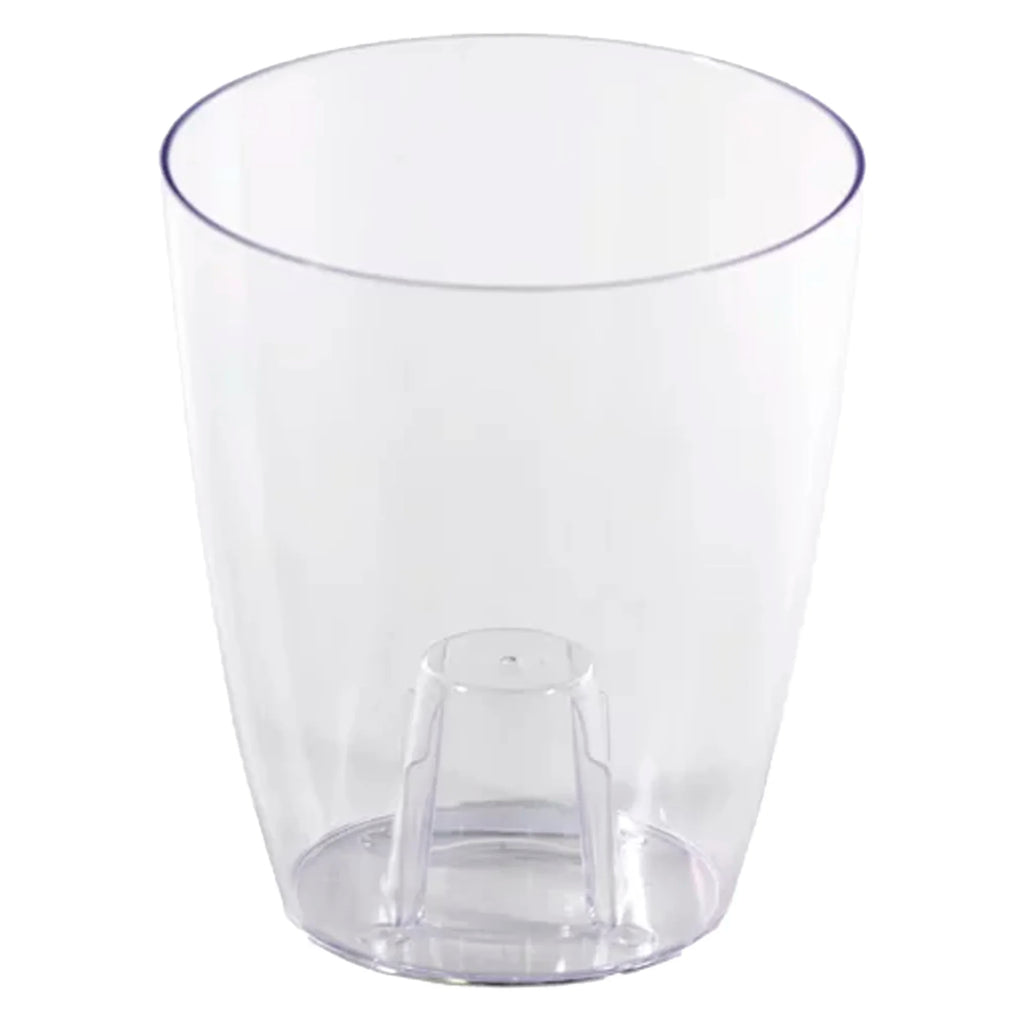 Coubi orchid pot 2.4l. dimensions (mm) 160x160x183 transparent color