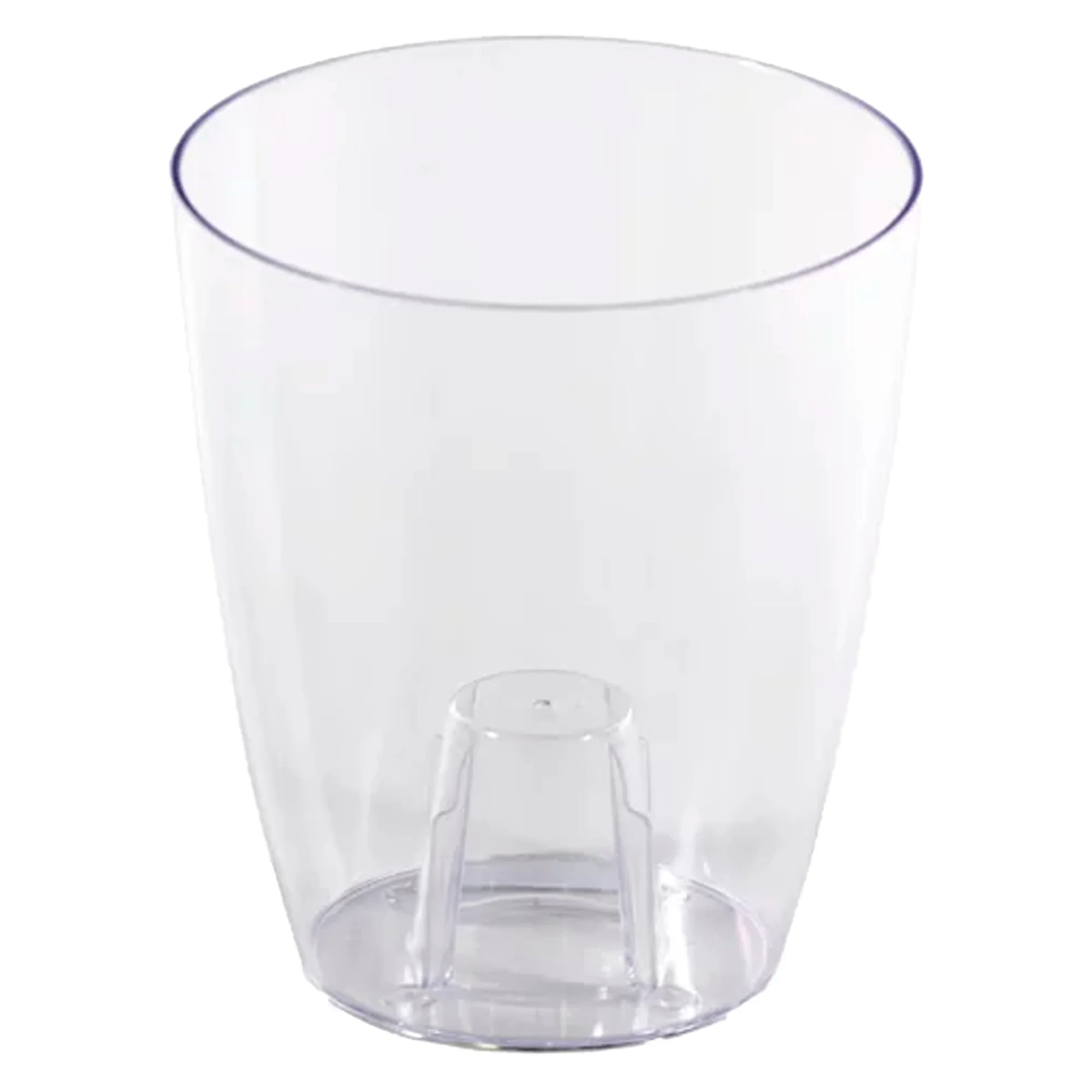 Coubi orchid pot 2.4l. dimensions (mm) 160x160x183 transparent color