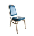 Elegant Steel Church Chair with Fabric Upholstery for Chic Events Sleek Leather Modern Church Chair Set for Stylish Events