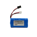 Li-ion 18650 Battery 2000mAh 2600mAh 3500mah 2s 7.4v Lithium Ion Battery with Bms