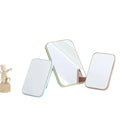 Skylark High-Definition Folding Desktop Vanity Portable Single-Sided Cosmetic Mirror 19x13cm for Dorm & Travel Makeup