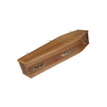 CHEAP PRICE MDF Bare Satin Lining Coffin Package MDF VENER COFFINS AND CASKETS FOR ADULT WHOLE SALE FROM VIETNAM 2025