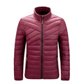 Premium Quality Lightweight Durable Stitching Customizable Quilted Bomber Jacket for Men Custom Wholesale Winter Down Jacket