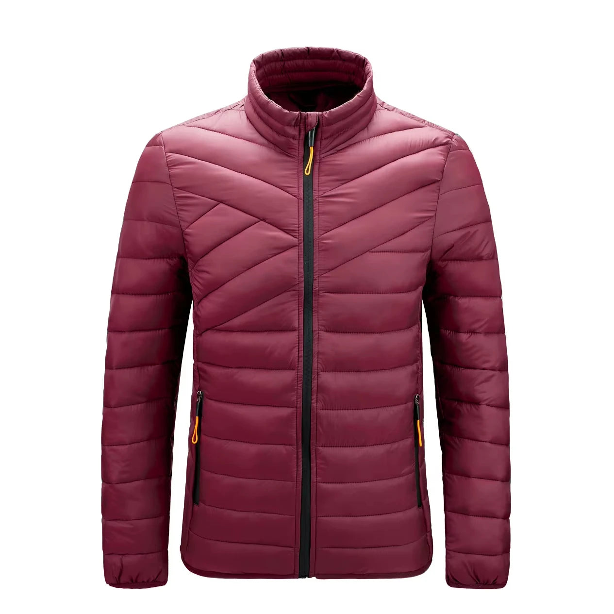 Premium Quality Lightweight Durable Stitching Customizable Quilted Bomber Jacket for Men Custom Wholesale Winter Down Jacket