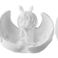 Angel Handmade Plaster Doll-Silicone Mold Homemade Angel Mold DIY Girl with Plaster Angel Molds for Decoration