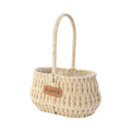 Popular Handcrafted Eco-Friendly Paper Rope Multi-Purpose Flower Basket