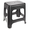 Maxi stool Resistant plastic (PP) 41 x 33.5 x 42.5 cm Max Graphite