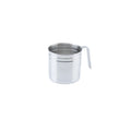 2025 Italy-Made Classic Stainless Steel AISI 430 1-Piece Cookware Set 8 Cups Coffee Pot Mirror Polished Ergonomic Handle