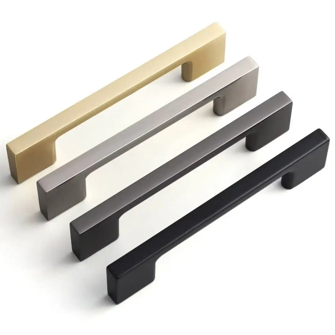 High Quality Wenzhou Zinc Alloy Kitchen Matte Gold Cabinet Handles Manufacturer Brushed Nickel