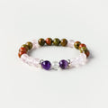 Wholesale Spiritual Healing Crystal Bead Bracelet for Women Pregnancy Support Crystal Jewelry Gift Set MegaBDM
