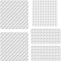 Drawer Bumpers Pads 6mm*2mm Tiny Cabinet Door Bumpers Cupboard Dots Self Adhesive Clear Rubber Feet Tiny Bumpons for Furniture