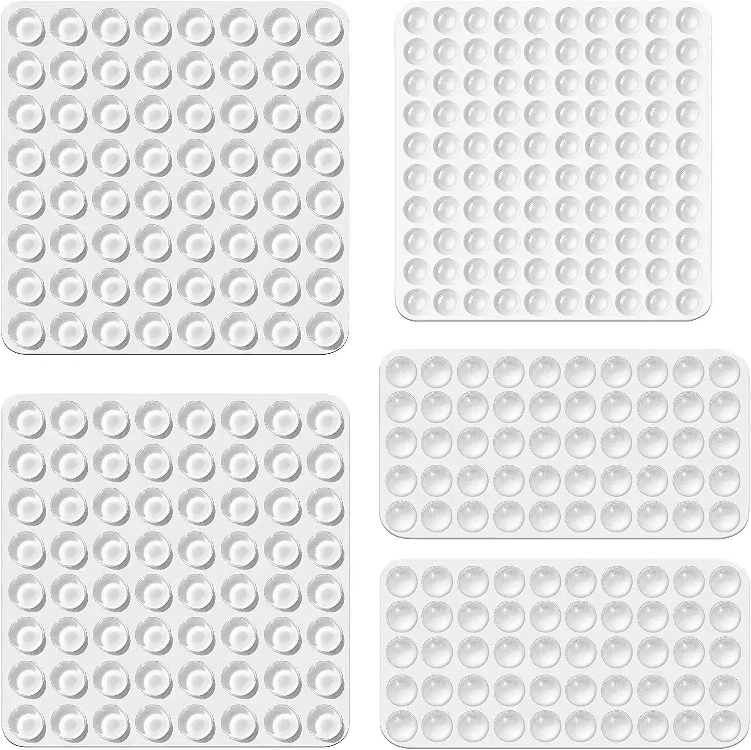 Drawer Bumpers Pads 6mm*2mm Tiny Cabinet Door Bumpers Cupboard Dots Self Adhesive Clear Rubber Feet Tiny Bumpons for Furniture