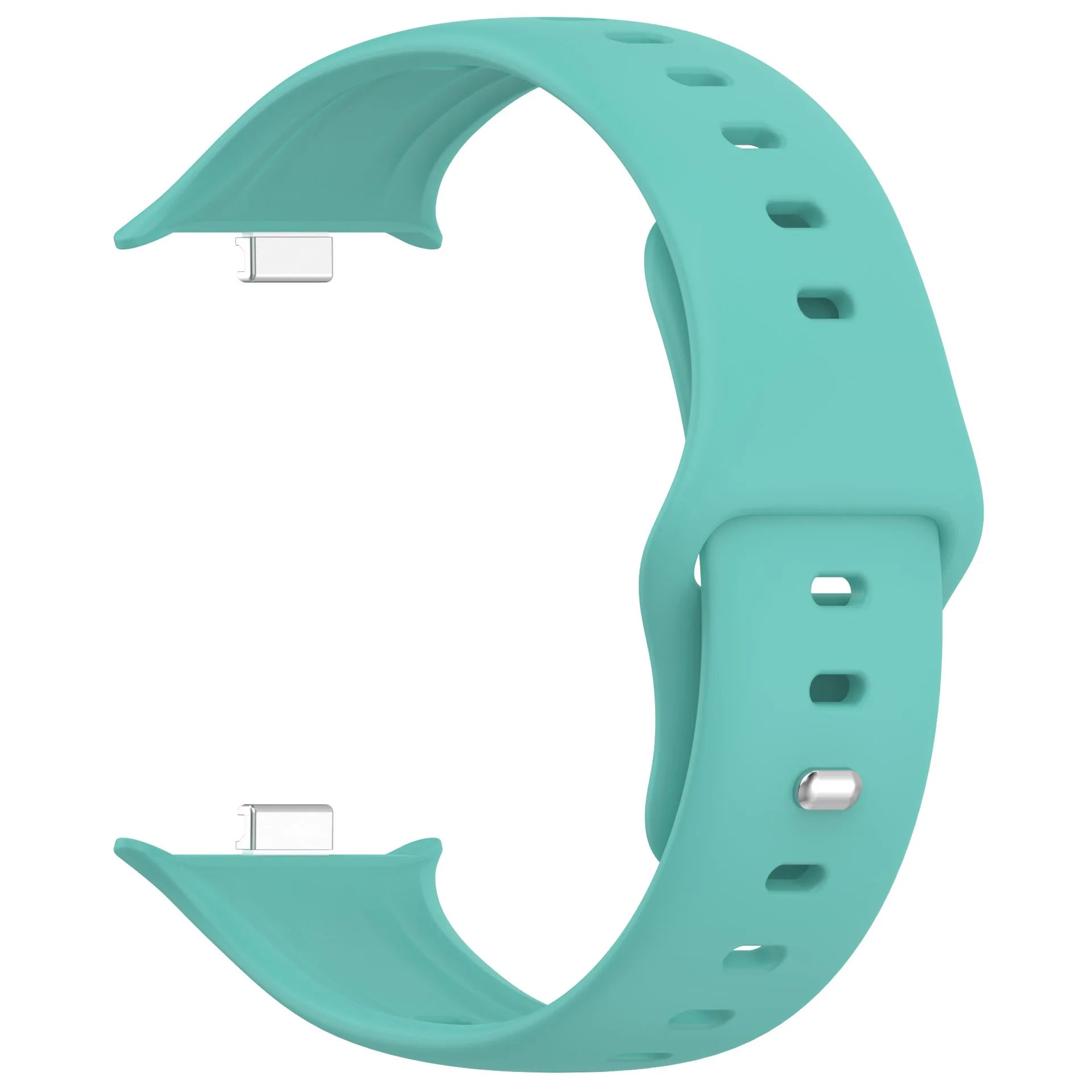 New Popular Sporty Silicone Watch Strap Waterproof Press and Buckle Design Adjustable for VIVO IQOO Watch GT and Smartwatches