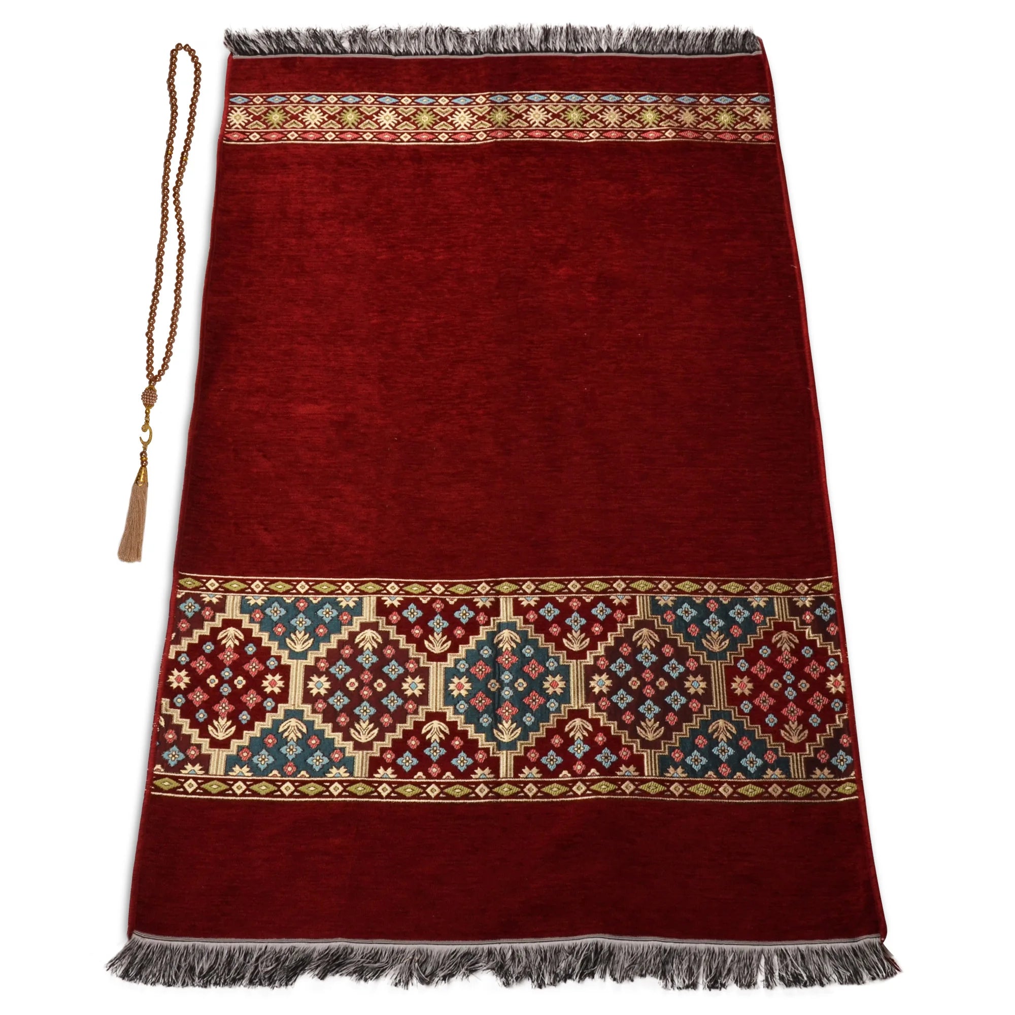 Prayer Mat Muslim Islamic Gift Seccade Sajjadah Turkish High Quality Soft Prayer Rug Washable Travel Rug Eid Mubarak Ramadan