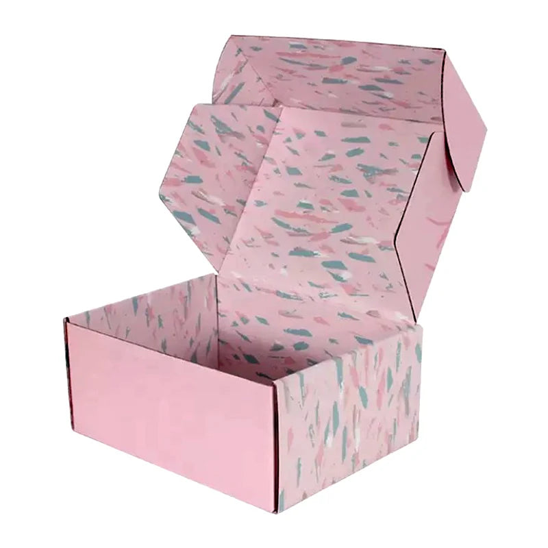 Custom Printed Personnalise-Demballage Paperbox Emballage Boite Cadeau a Gateau Boite Cadeaux Corrugated Packaging Mailer Box